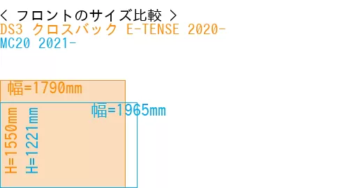 #DS3 クロスバック E-TENSE 2020- + MC20 2021-